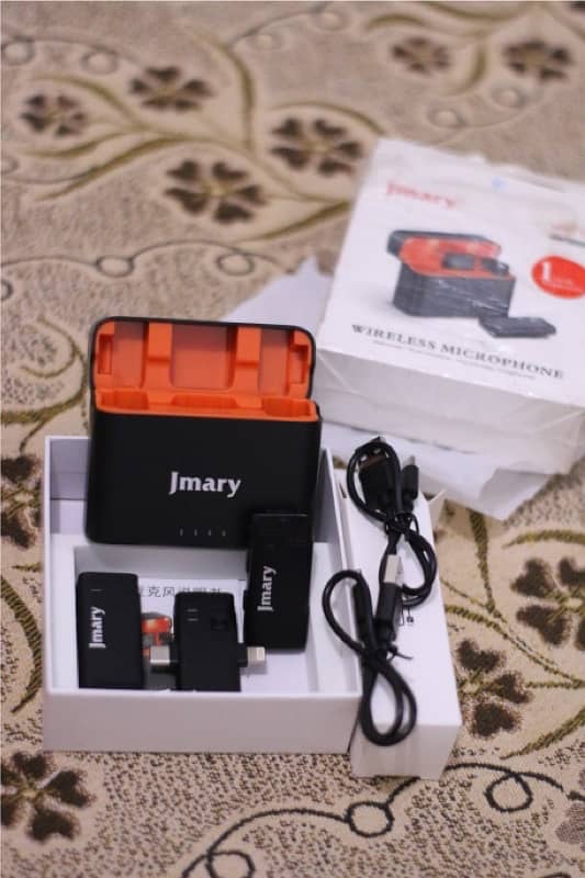 JMARY DOUBLE MIC WIRELESS MW 16 FOR ALL PURPOSE 7