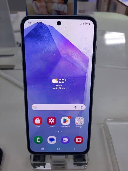 SAMSUNG A55 5G 8GB 256GB Full Box PTA Approved 0