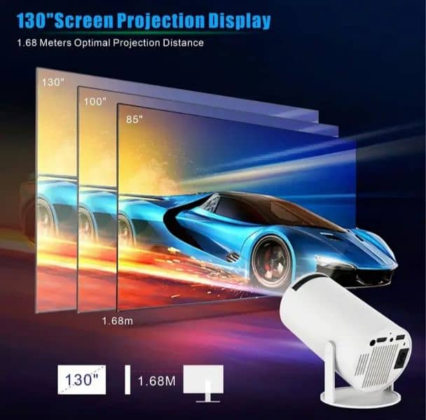 M300 Max gaming 4K Android 11 Projector 1080P 300ANSI BT5.0 Wifi6 1