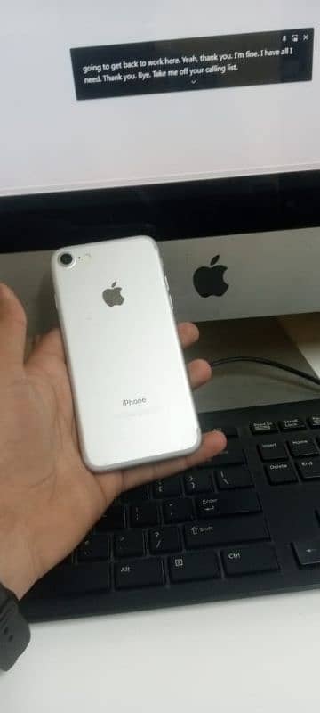 IPHONE 7 NON PTA . . . . . Silver Colour 1