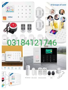 home security burglar alarm system door sensor motion sensor