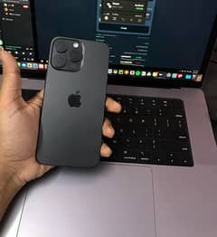 iPhone 15 pro max jv 256gb Black