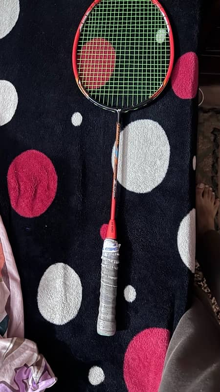 yonex original racket with customise strings 1