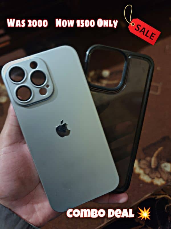 iPhone 15 Pro Max Cover Buy 1 Get 1 Free 0