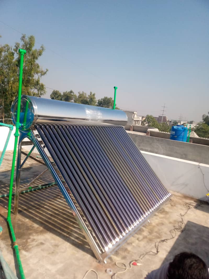 Solar Geyser,Free Hot water From Sun,Delivery All Pakistan, New 14