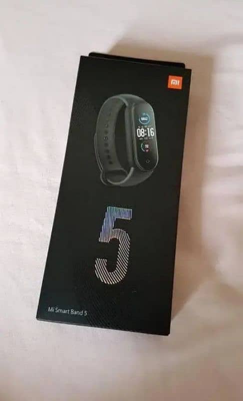 Mi Band 5 (Original Box and manual only) 0