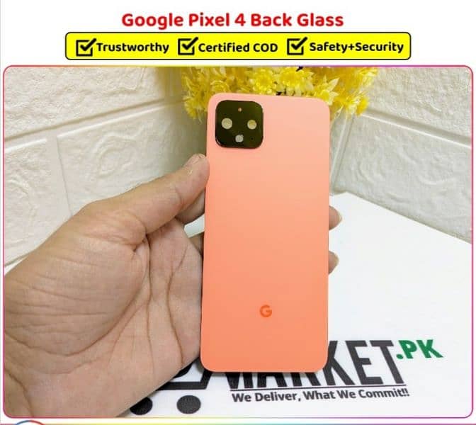 google pixel 4 back glass 0