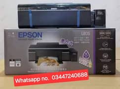 Original Epson L805 Printer with 674 ink (without Warranty]