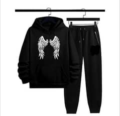 Men's Fleece Printed Hoodies Tracksuit