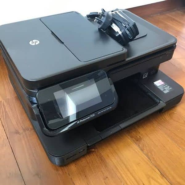 HP 7520  Wi-Fi printer color black print heavy duty printer 1