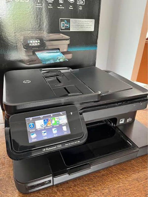 HP 7520  Wi-Fi printer color black print heavy duty printer 3