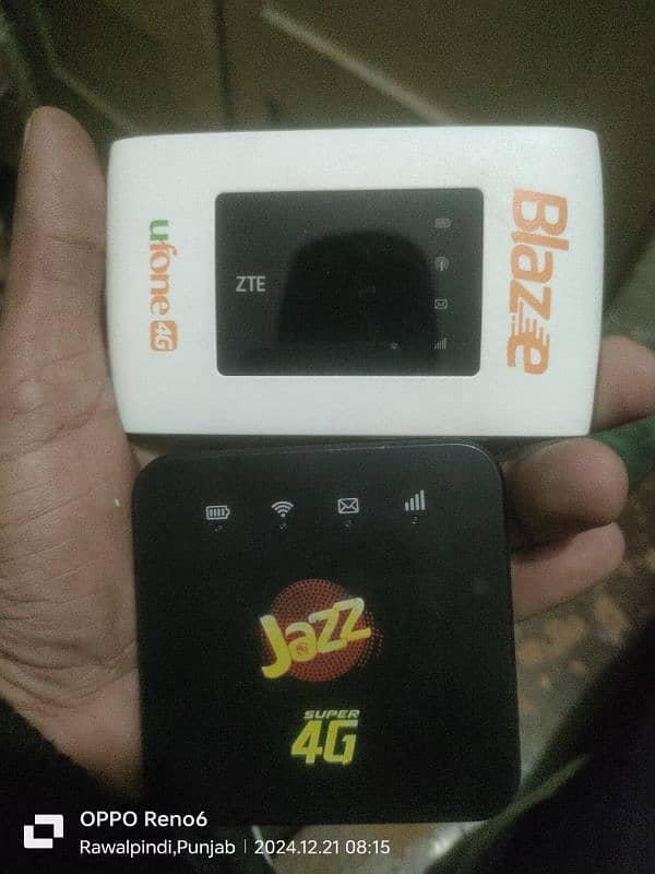 ufone & jazz device 0