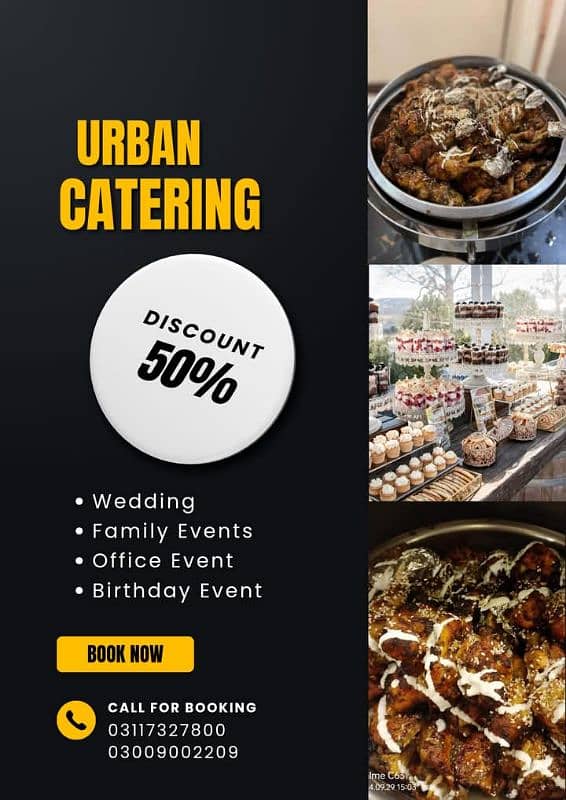 Urban catering Services Wedding Discounts package 0