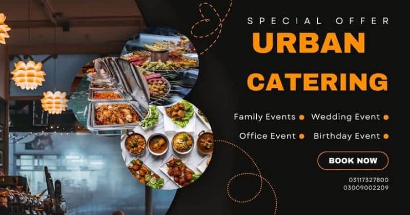 Urban catering Services Wedding Discounts package 6