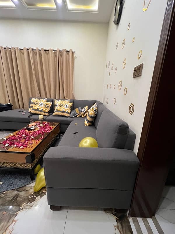 Premium 9-Seater L-Shaped Sofa (10/10 Condition) 1