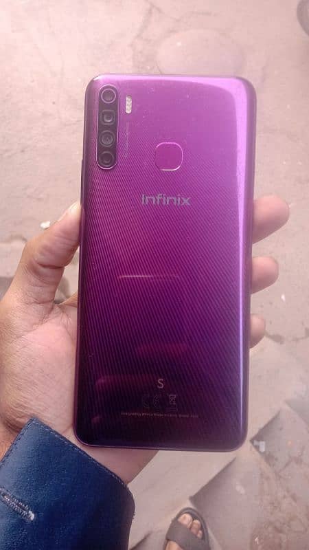 Infinix S5  4+64  Moble+Chrgr ha  Exnge Posbl   Oppo Vivo Redmi Huawei 2