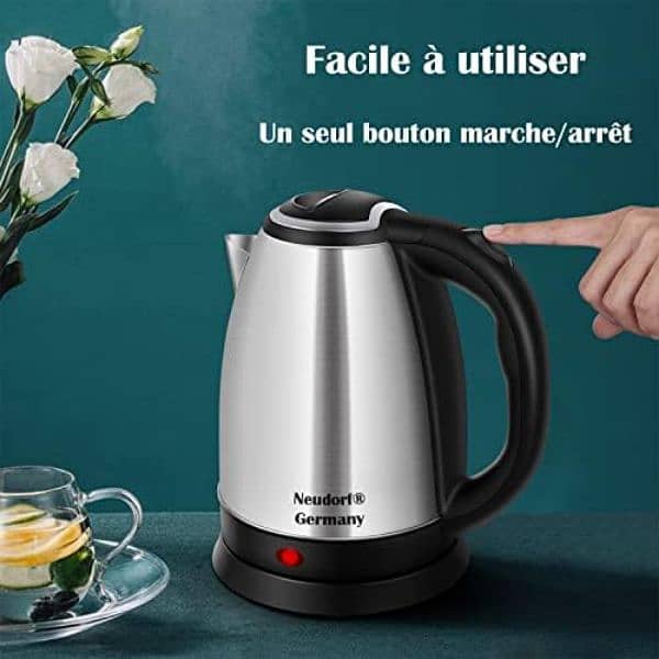 Electric Kettle Stainless Steel 220V Electric Water Kettle 2