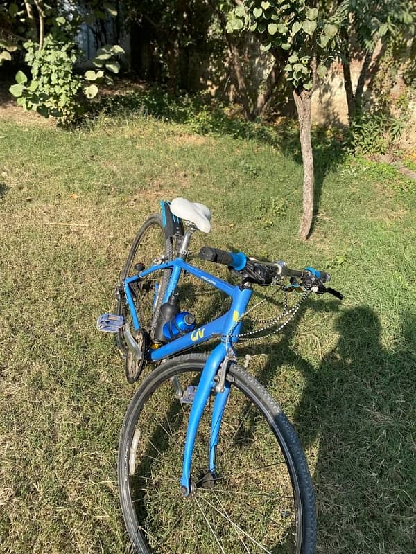 beautiful blue sports bicycle for sale 3