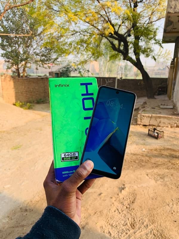 infinix Hot 30 Play 4+4/64 PTA approved 03417059154 Call 3