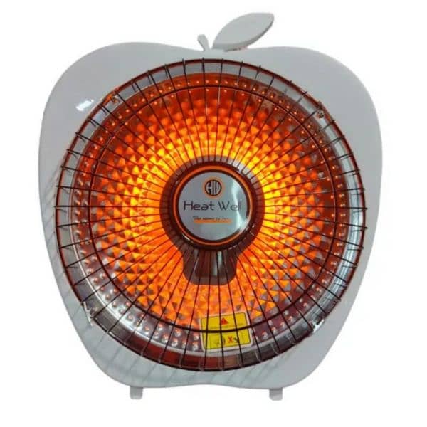 Electric Heater with Carbon Halogen Apple Shape Room Electric Heater 1