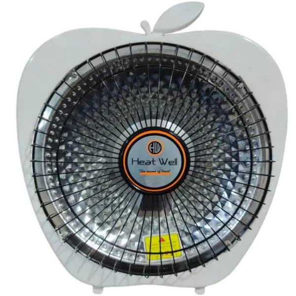 Electric Heater with Carbon Halogen Apple Shape Room Electric Heater 3