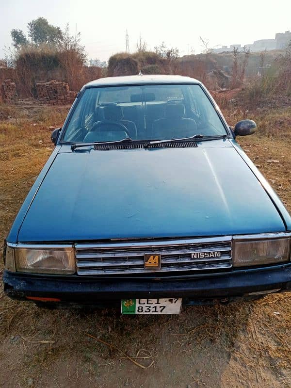 Nissan Sunny 1985 AC chalu 1