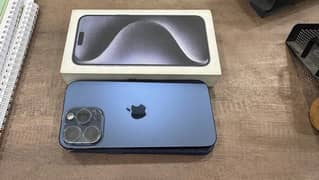 iphone 15 pro max 256 gb Blue titanium color