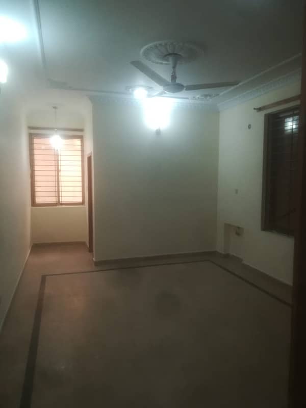 14marla 3beds DD TV lounge kitchen attached baths neat clean ground portion for rent in G 13 3 islamabad 4