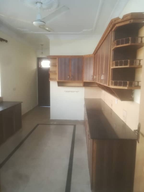 14marla 3beds DD TV lounge kitchen attached baths neat clean ground portion for rent in G 13 3 islamabad 5