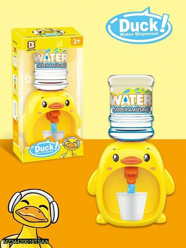 kids duck water dispensary toy 1