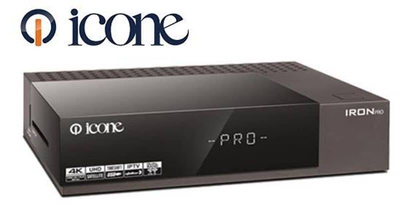 Icone Iron Pro 4K Android Satellite Receiver -Dish Receiver 0