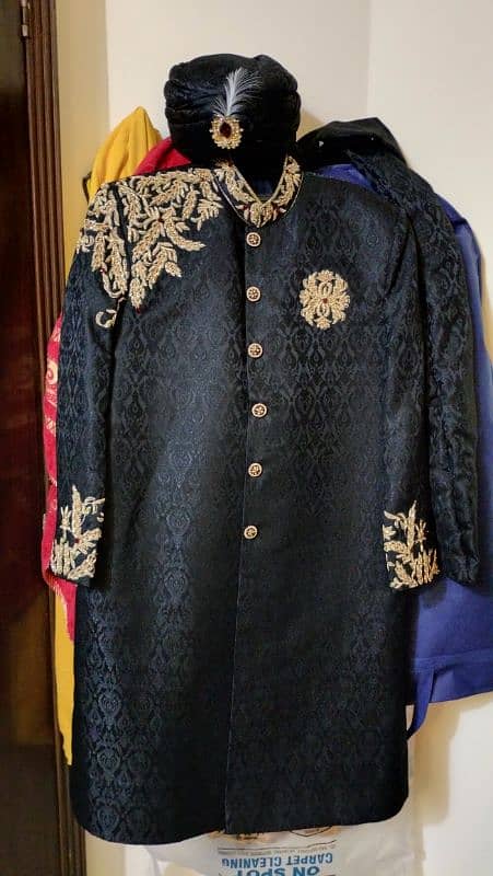 groom shairwani good condition 5