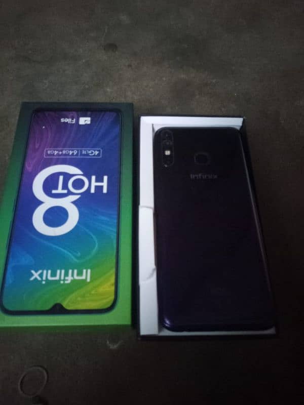 infinix hot head 4GB ram 64GB RAM dual sim PTA group box ke sath 5