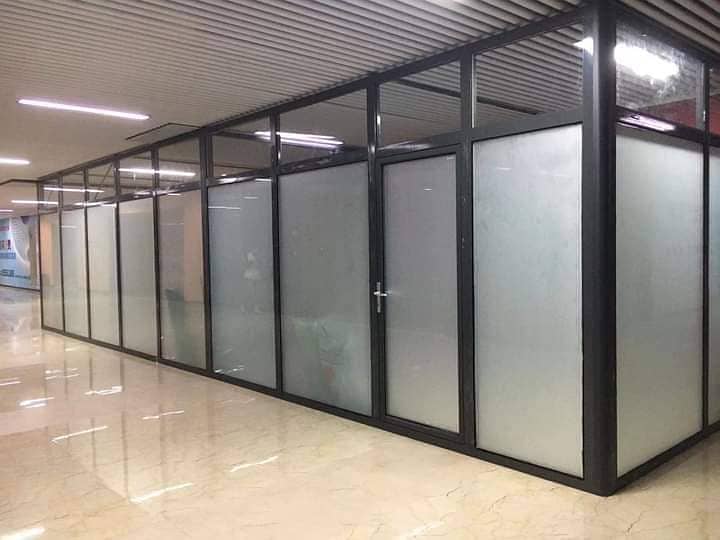 aluminium window/upvc door/glass work/partition/upvc window/cabine 3