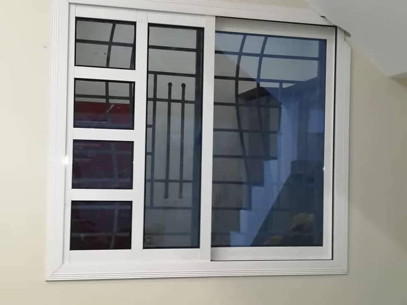 aluminium window/upvc door/glass work/partition/upvc window/cabine 6