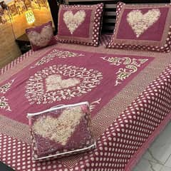 4 pcs velvet jaquard bedshet king size