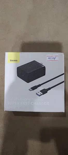 Baseus Shper Fast Charger Huawei Original Module USB 40W CN with Cabl 2