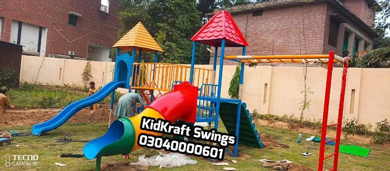 kids slides | Playground Equipment | kid swing | jhoola | kids Rides 13