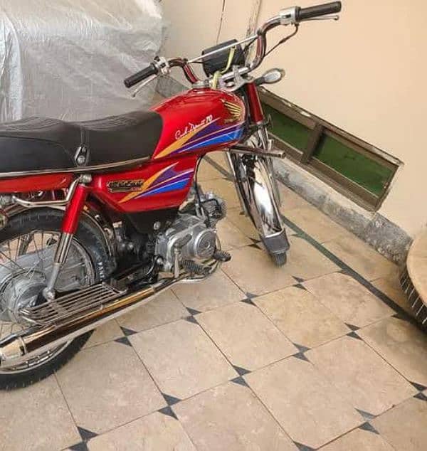 Honda CD 70 CC 2007 model for urgent sale 0