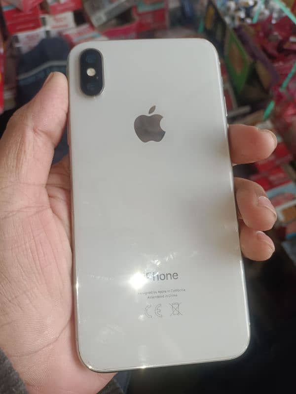 Iphone X 64 GB Pta Approved  with Box 0