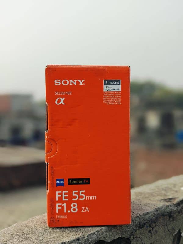 SONY  Sonnar T* FE 55mm F1.8 ZA 10