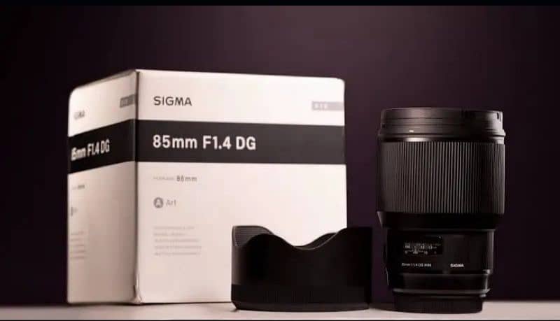 Sigma 85 mm 1.4 DG HSM art lens (Canon) 7