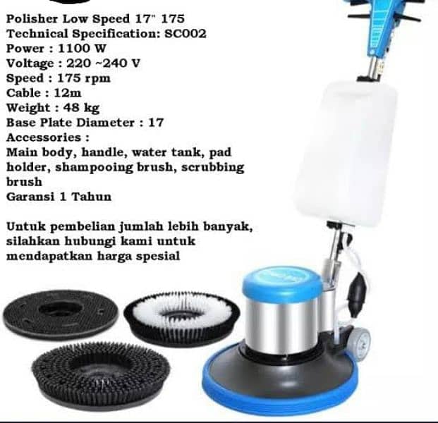 floor cleaning machine /clean washer/ pads washer 0