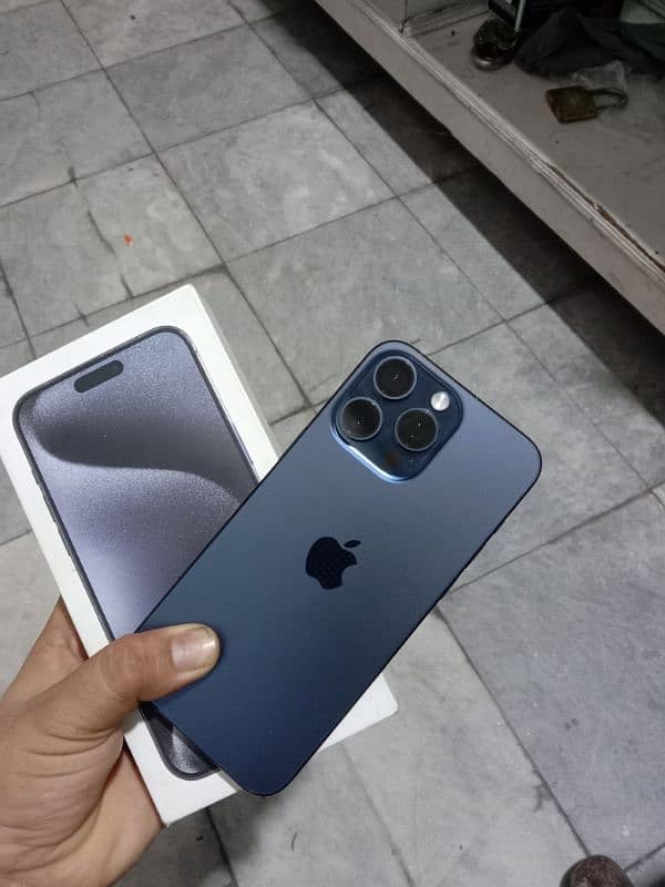 iphone 15promax nonpta lla 256gb Blue titanium 0