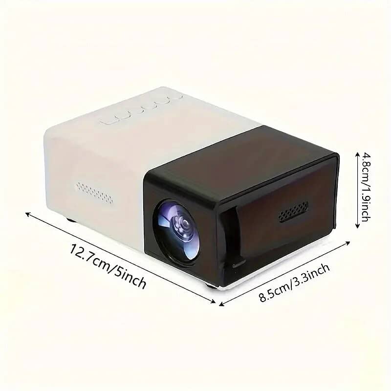 Compact Home Theater Projector with EU Plug - 720P 5