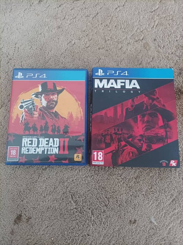 PS4 good condition 7 games 2