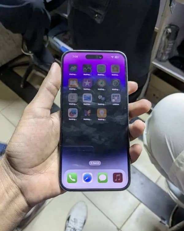 14 Pro Max 128Gb Factory Unlocked Deep purple exchange possible 1