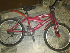 imported  cycle for 10y to 12y kids  red colour