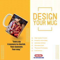 Custom Mug Printing - Design Your Perfect Mug! (Magic Mug, White Mug)