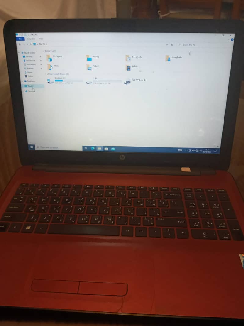 Hp laptop core i3 5th generation 3